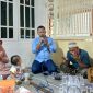Founder Bashra BIP Ali Zainal Abidin, saat taksiyah ke rumah duka, Rian.