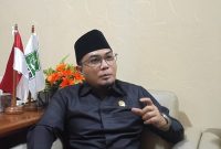 Wakil Ketua DPRD Pamekasan, Khairul Umam, saat ditemui di ruang kerjanya.