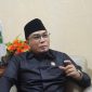 Wakil Ketua DPRD Pamekasan, Khairul Umam, saat ditemui di ruang kerjanya.
