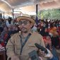 Direktur CV Jawara Internasional, Alfian Masrsuto, saat diwawancarai.