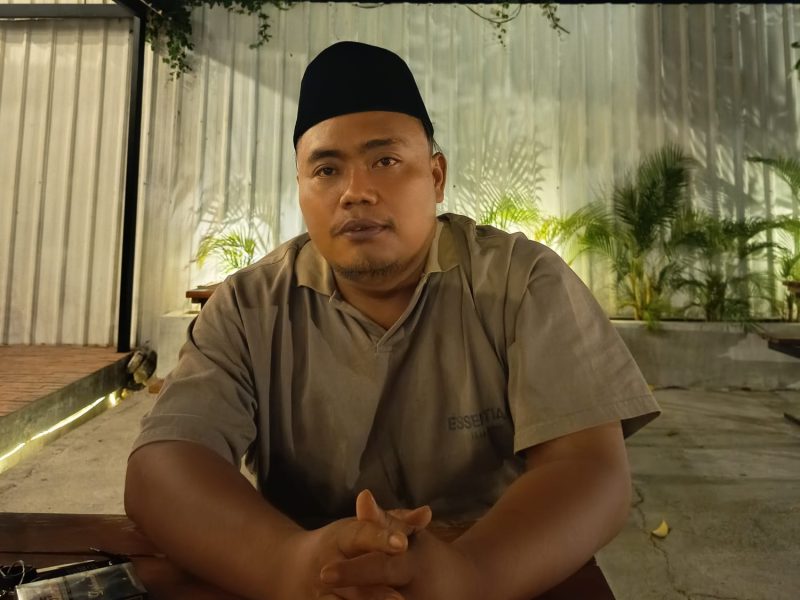 Ketua Serikat Rakyat Pamekasan Bung Makruf.