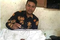 Fathorrahman, pengrajin batik asal Desa Klampar.