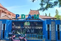 Kantor PDAM Tirta Jaya Kabupaten Pamekasan.