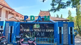 Kantor PDAM Tirta Jaya Kabupaten Pamekasan.