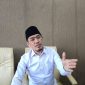 Sekretaris Komisi II DPRD Pamekasan, Moh Faridi, saat diwawancarai di ruang kerjanya.