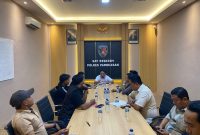 Jaka Jatim menggelar audiensi dengan Kasatreskrim Polres Pamekasan.