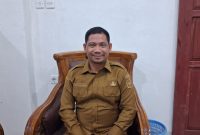 Kepala DKPP Pamekasan Almarah Sugandi, saat ditemui di ruang kerjanya.