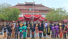 Foto bersama setelah menggelar Upacara Hari Sumpah Pemuda.