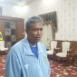 Sekda Pamekasan Taufikurrachman, saat diwawancarai.
