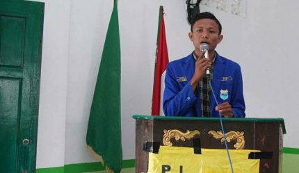 Ketua PC PMII Pamekasan Fahril Anwar.
