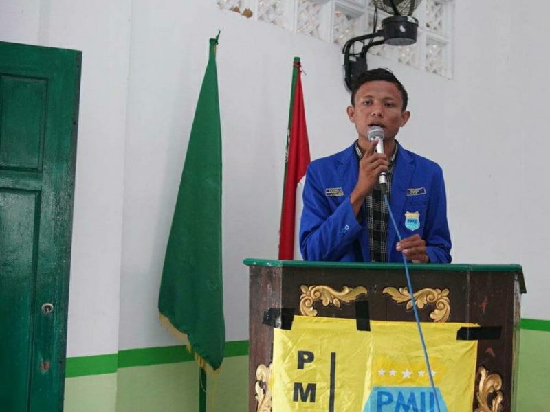 Ketua PC PMII Pamekasan Fahril Anwar.